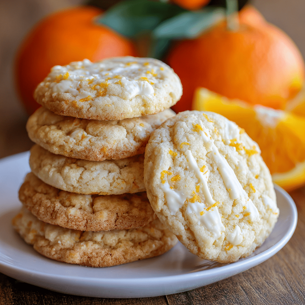 Orange Creamsicle Cookies – Soft, Creamy, and Full of Sunshine Memories 🍊🍪