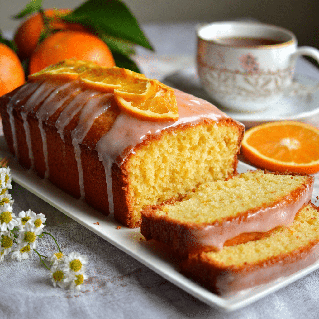 Orange Glazed Loaf Cake That Smells Like Sunday Morning