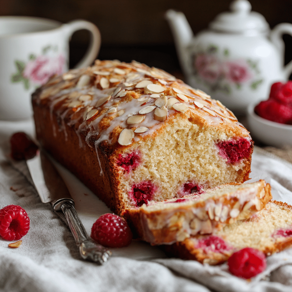 Raspberry Almond Loaf Cake – A Soft, Loving Slice of Home