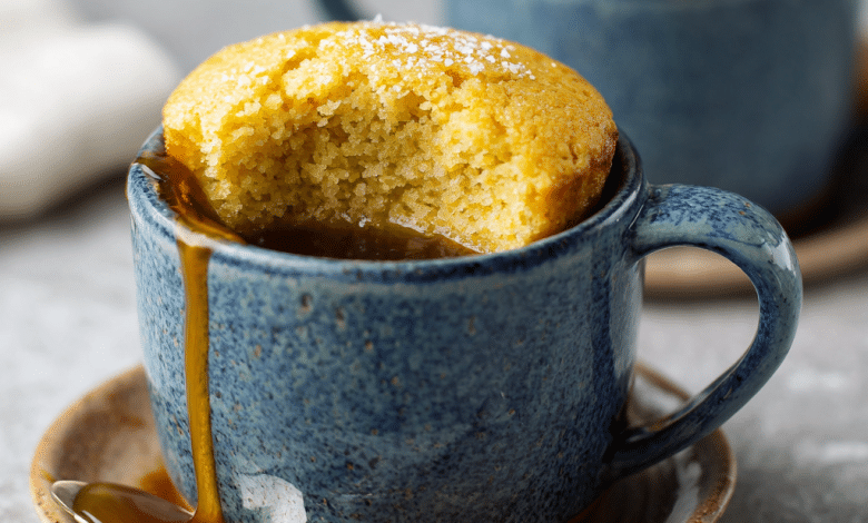 Simple Egg-Free Vanilla Mug Cake