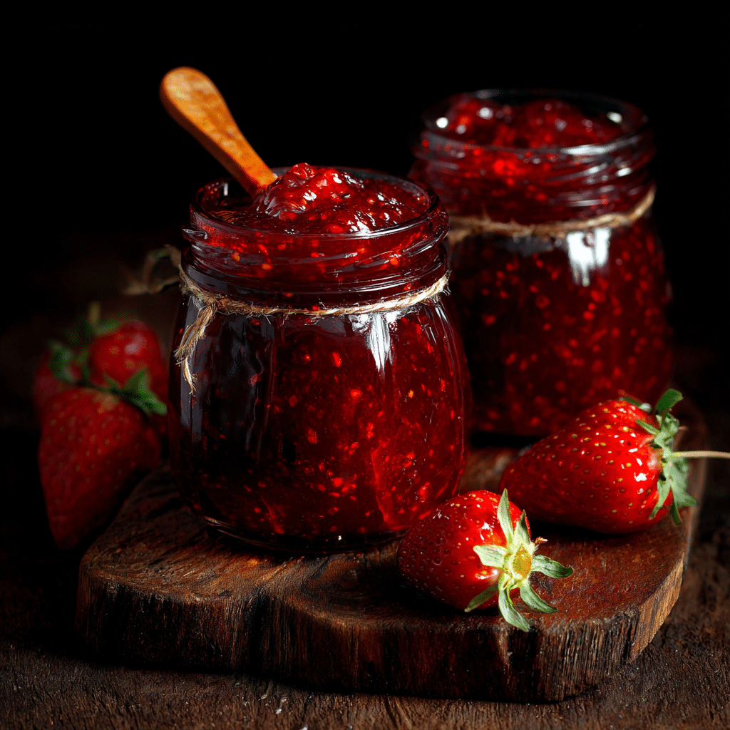 Strawberry Compote for Sponge Cake Filling – Sweet, Simple, and Full of Love