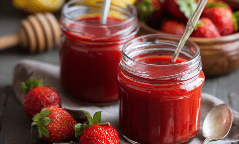 Strawberry Sauce for Ice Cream – Sweet, Simple & Made With Love