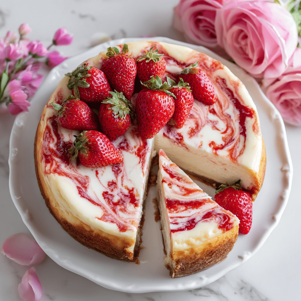 Strawberry Swirl Cheesecake Recipe, the Sweetest Love Letter from My Kitchen