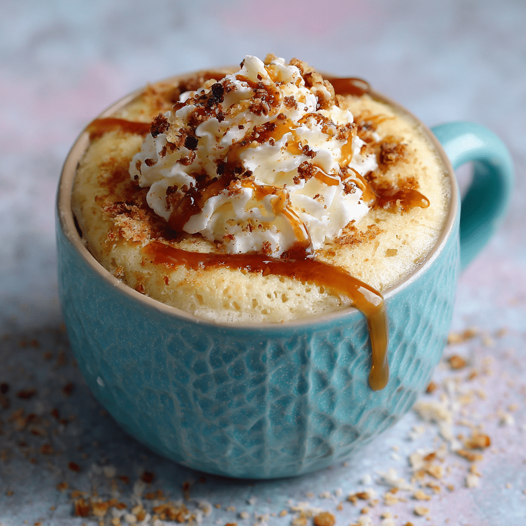 Vanilla Mug Cake Without Oven – A Little Cup of Comfort for Busy Days