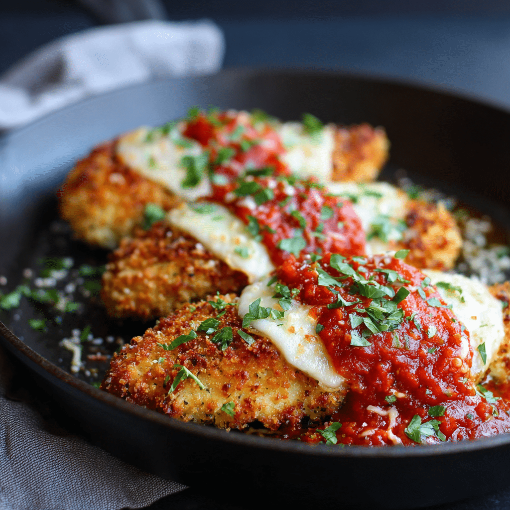 Baked Chicken Parmesan – Crispy, Golden, and Full of Family Love