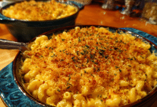 Baked Mac and Cheese with Crispy Topping