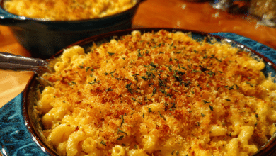 Baked Mac and Cheese with Crispy Topping