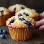 Bakery Style Blueberry Muffins