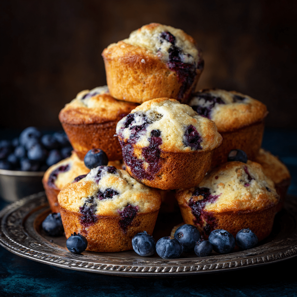Best Blueberry Muffins Recipe – Soft, Sweet, and Full of Homemade Comfort