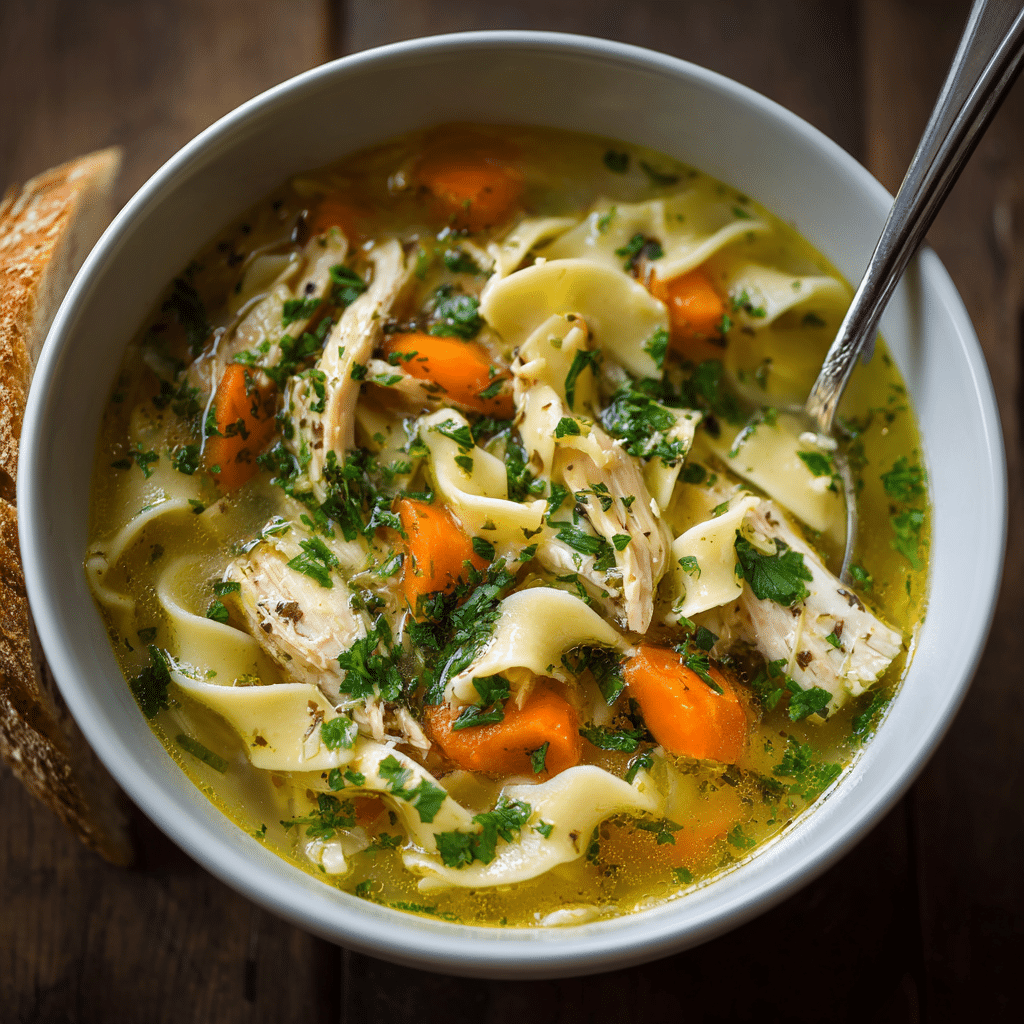Best Chicken Noodle Soup Recipe – Comfort in Every Spoonful