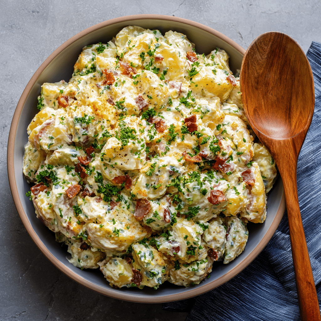 Best Classic Potato Salad – Creamy, Comforting, and Made With Love