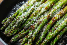 Best Roasted Asparagus with Parmesan
