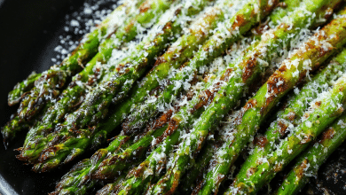 Best Roasted Asparagus with Parmesan