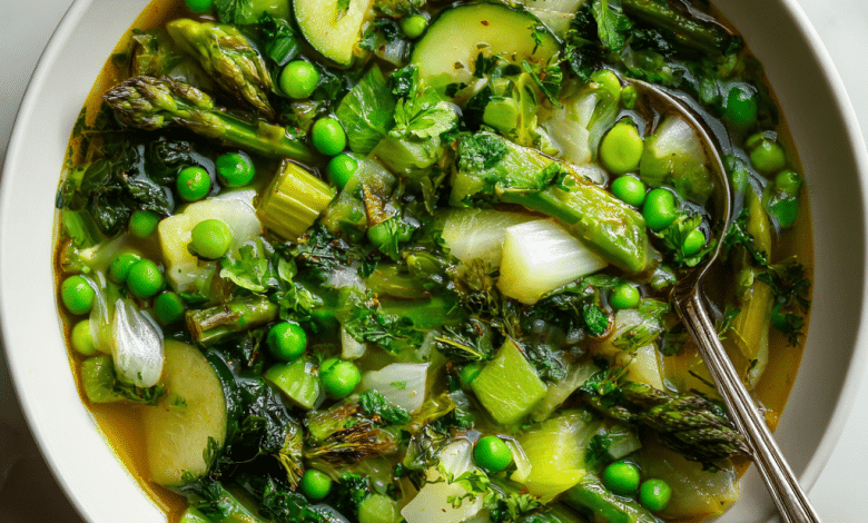 Best Spring Vegetable Soup Recipe