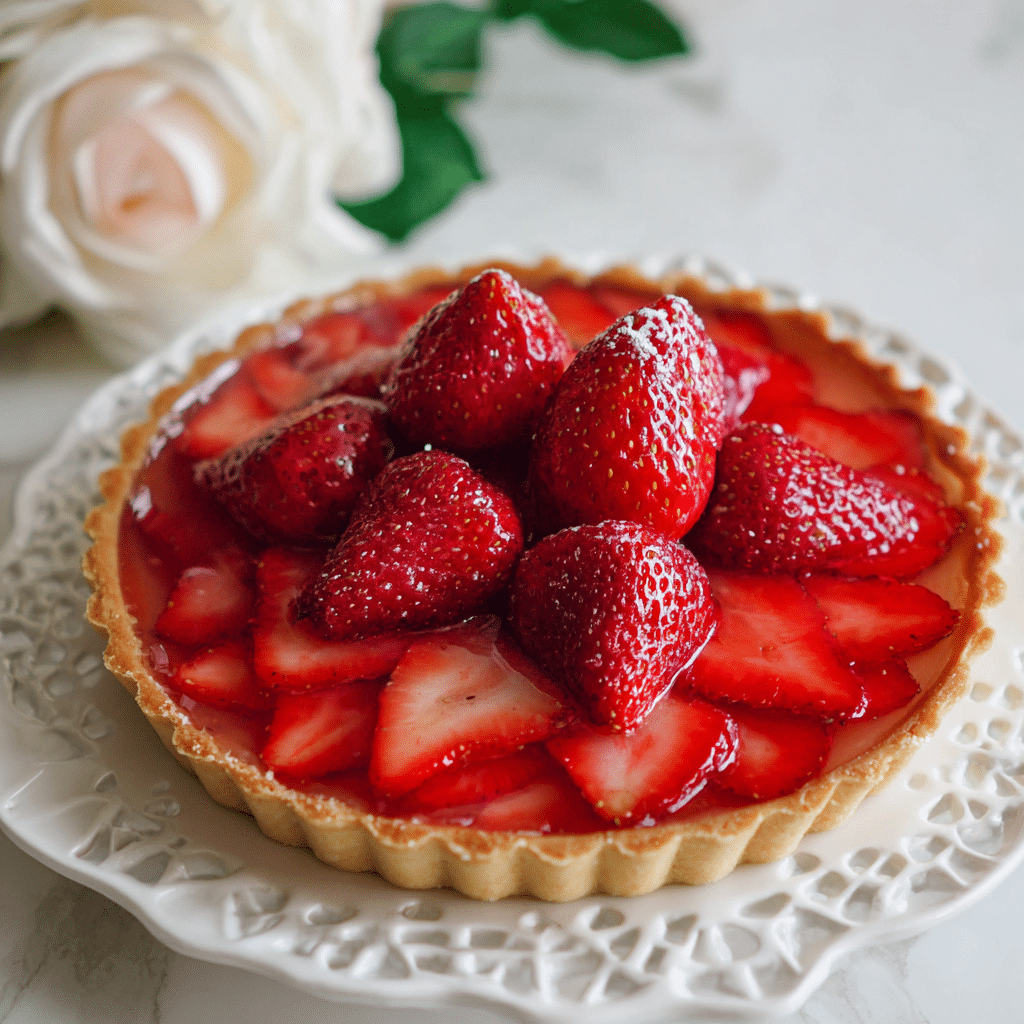 Best Strawberry Tart Recipe – Sweet, Simple, and Made With Love