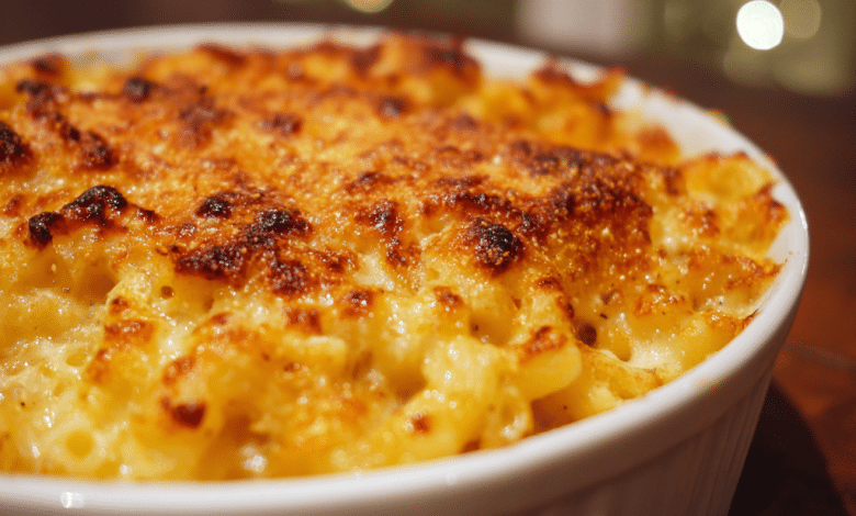 Cheesy Baked Mac and Cheese