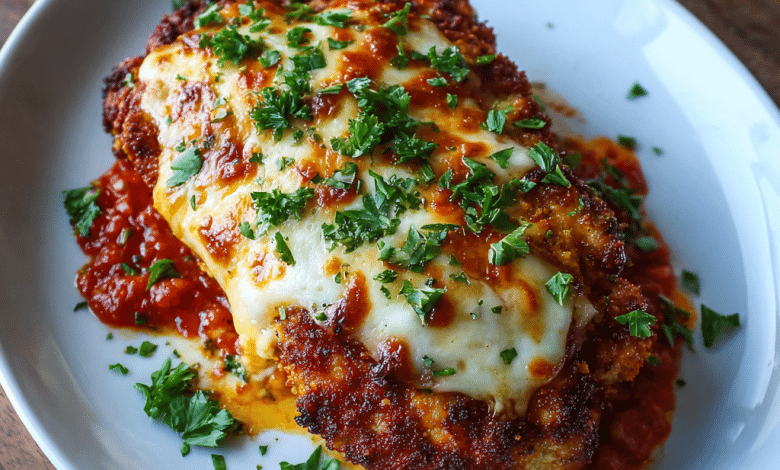 Cheesy Chicken Parmesan
