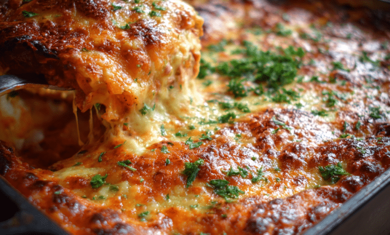 Cheesy Lasagna Recipe