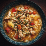 Chicken Noodle Soup for Dinner