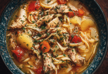 Chicken Noodle Soup for Dinner