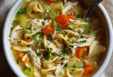 Chicken Noodle Soup with Vegetables