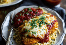 Chicken Parmesan with Marinara