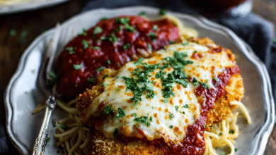 Chicken Parmesan with Marinara