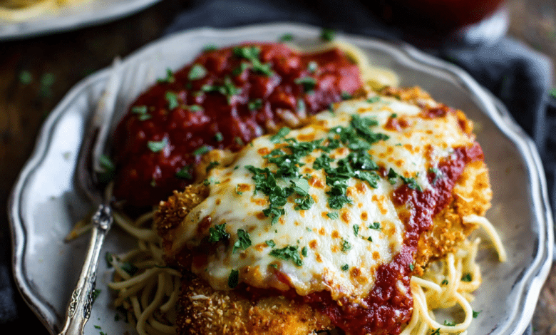 Chicken Parmesan with Marinara