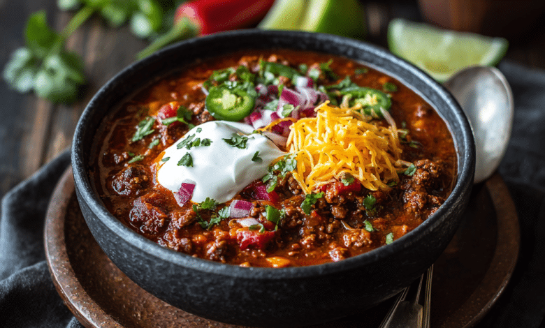 Classic Beef Chili