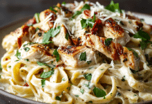 Classic Chicken Alfredo Pasta