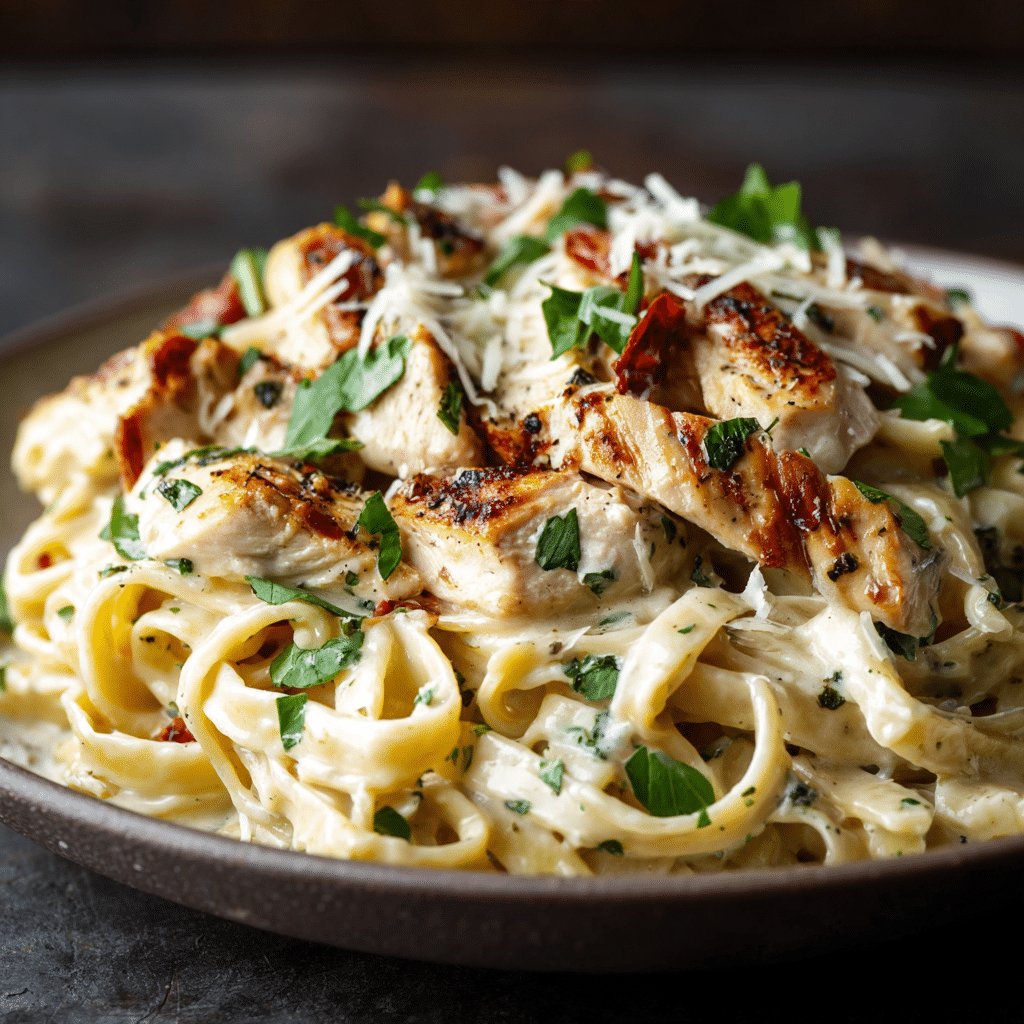 Classic Chicken Alfredo Pasta – Creamy, Comforting, and Full of Love