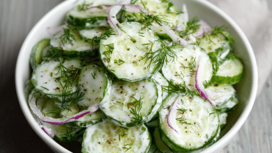 Classic Cucumber Dill Salad