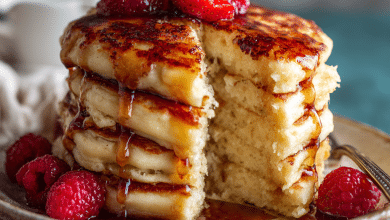 Homemade Buttermilk Pancakes