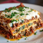 Classic Homemade Lasagna