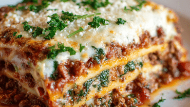 Classic Homemade Lasagna
