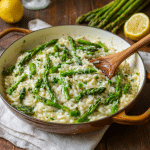 Classic Lemon Asparagus Risotto