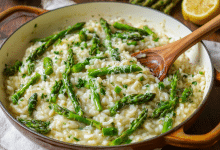 Classic Lemon Asparagus Risotto