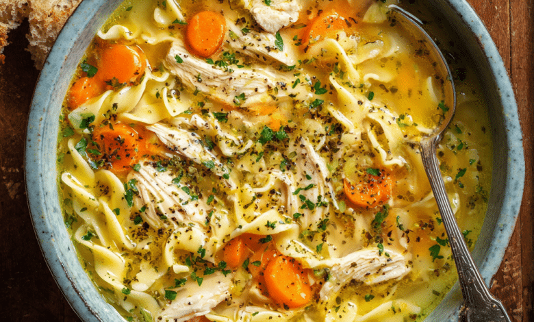 Comforting Chicken Noodle Soup