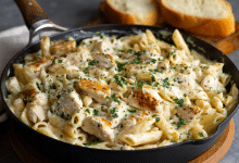 Creamy Chicken Alfredo Pasta