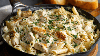 Creamy Chicken Alfredo Pasta