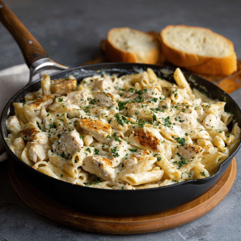 Creamy Chicken Alfredo Pasta – The Comforting Hug in a Bowl I Always Make for My Family
