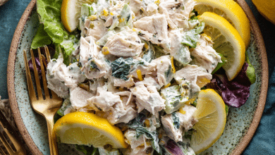 Creamy Lemon Chicken Salad