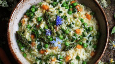 Creamy Spring Vegetable Risotto