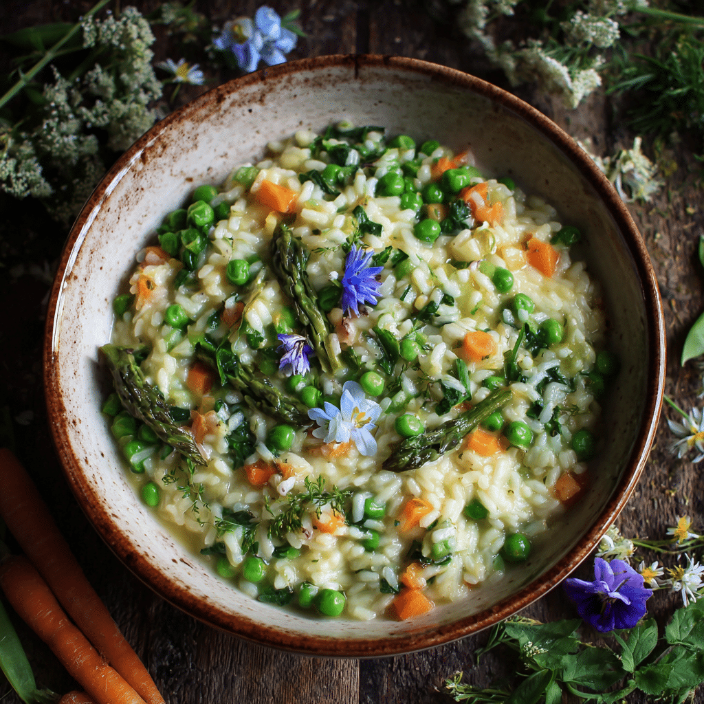 Creamy Spring Vegetable Risotto – A Bowl Full of Freshness and Love