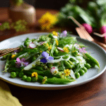 Crisp Spring Pea Salad