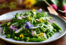 Crisp Spring Pea Salad