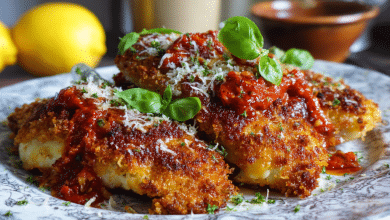 Crispy Chicken Parmesan