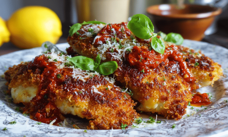 Crispy Chicken Parmesan