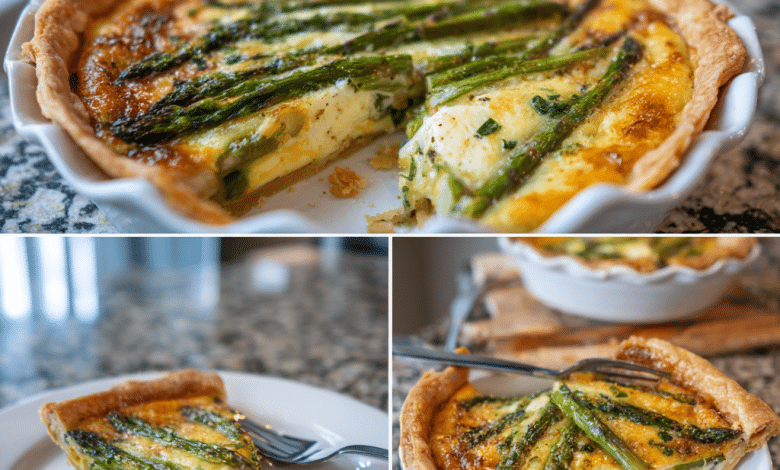 Easy Asparagus Quiche Recipe