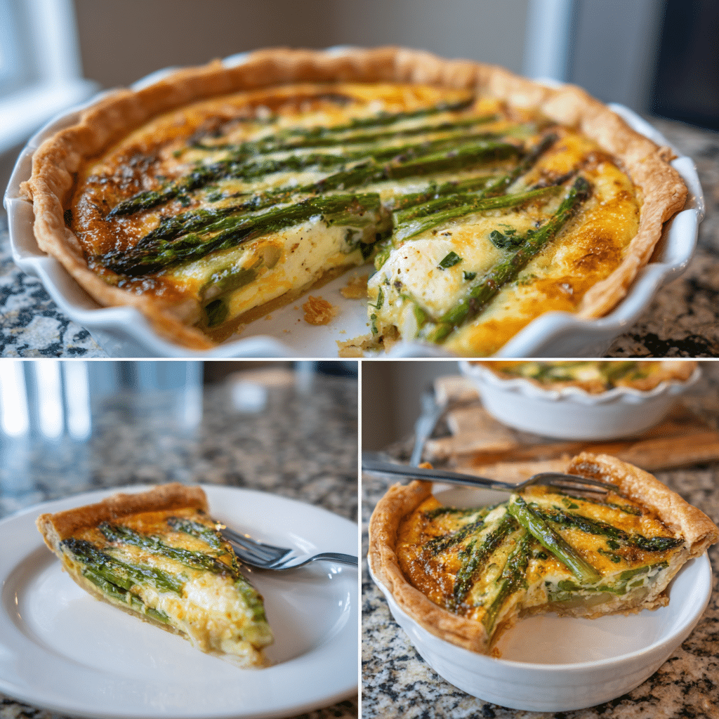 Easy Asparagus Quiche Recipe – A Simple, Cozy Dish I Love Making at Home